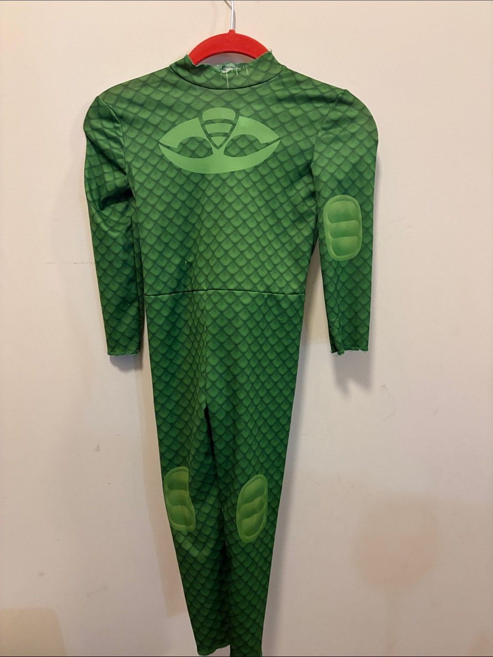 Green ghetto PJ masks Scale Kids Costume Jumpsuit size 3t-4t